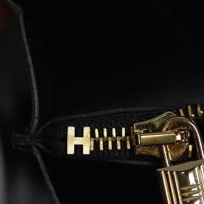 Hermes Epsom Kelly Longue Wallet Black 9 of 17