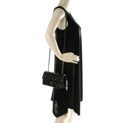 Chanel Lambskin Quilted Mini Rectangular Flap Black 2 of 7
