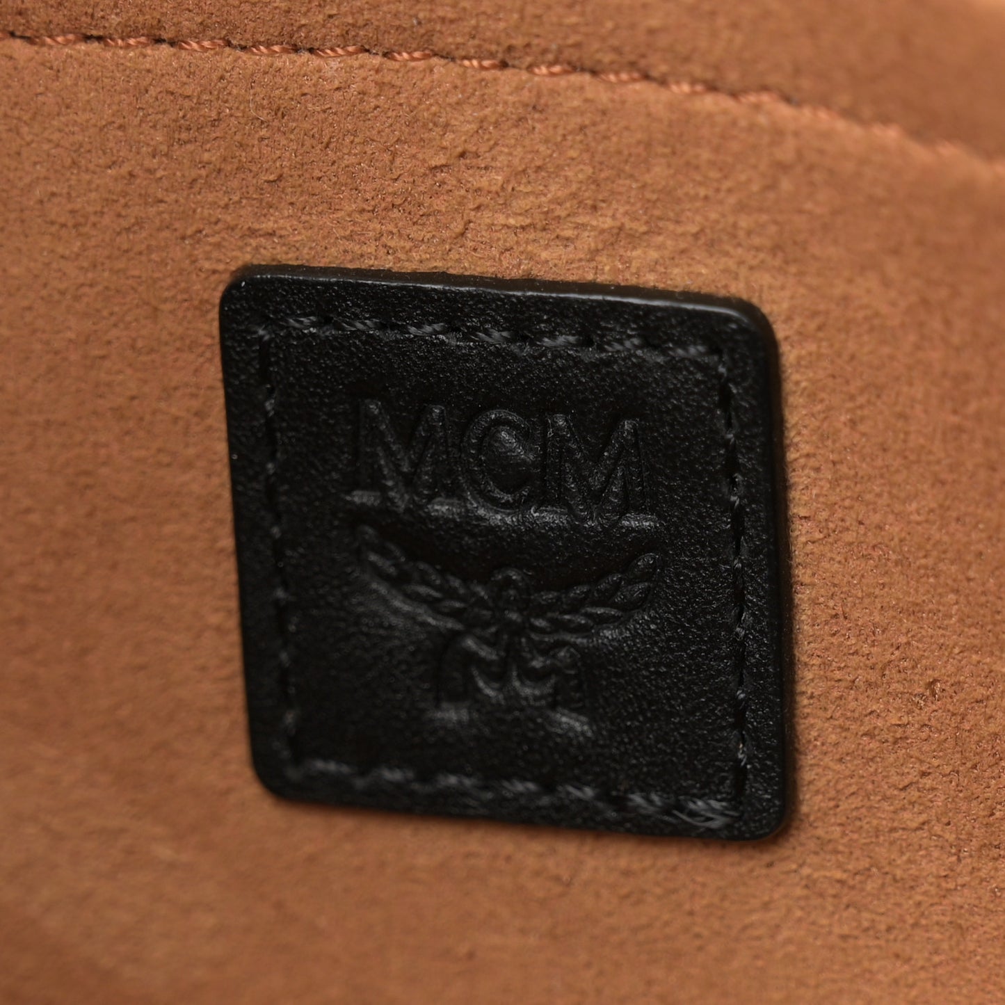 Visetos Monogram Mini Aren Camera Bag Cognac