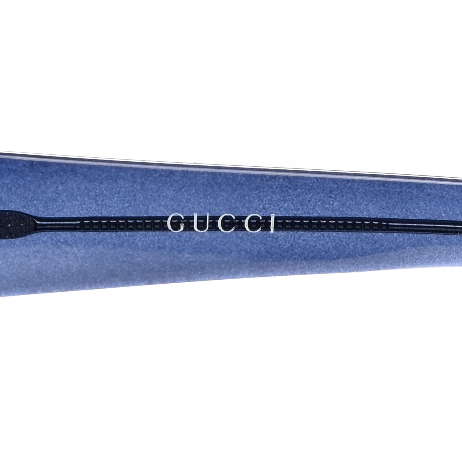 Gucci Studded Shield Sunglasses GG 1819/S Blue 6 of 10