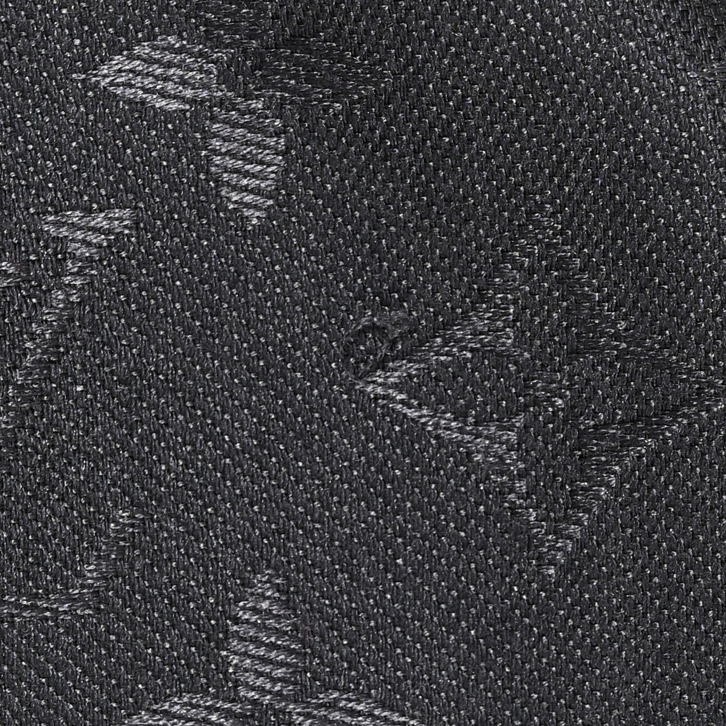 Silk Lurex Wool Monogram Shine Shawl Charcoal Grey
