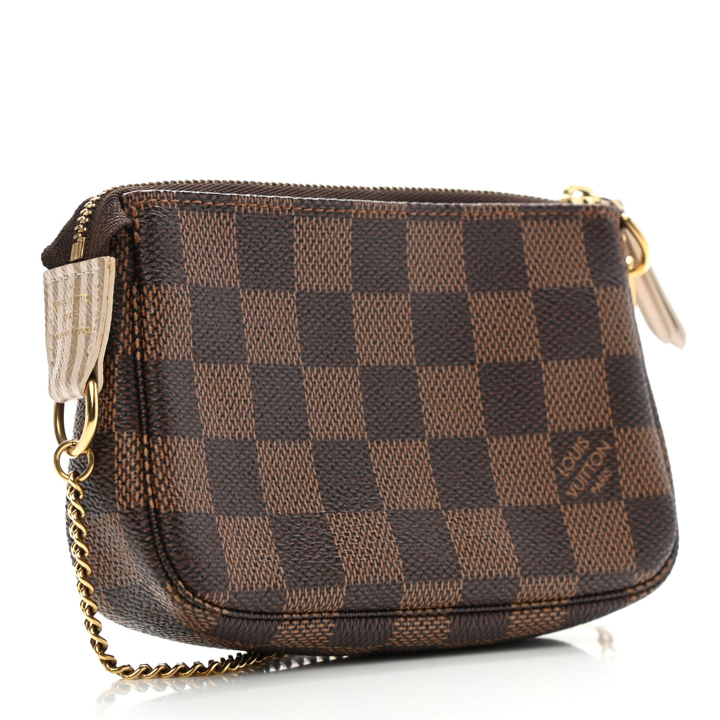 Damier Ebene Trunks and Locks Mini Pochette Accessories