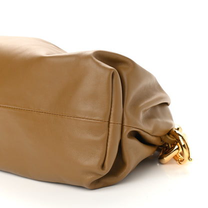 Bottega Veneta Calfskin The Pouch Chain Cammello 5 of 9