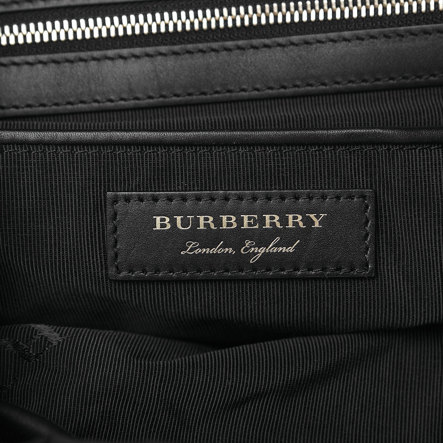 Burberry Nylon Large Rucksack Backpack Black 6 of 9