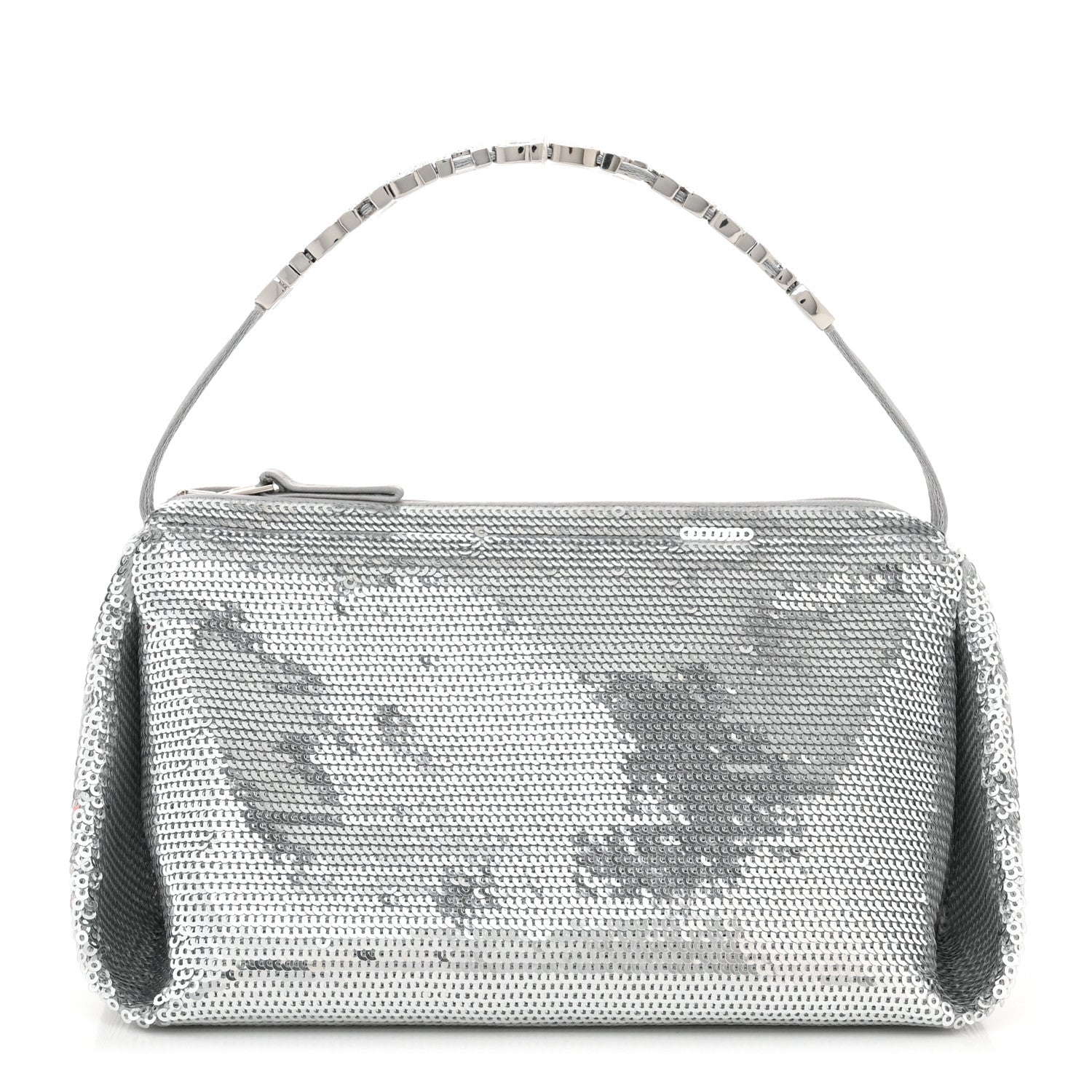 Alexander Wang Sequin Micro Marquess Bag Silver 1 of 10