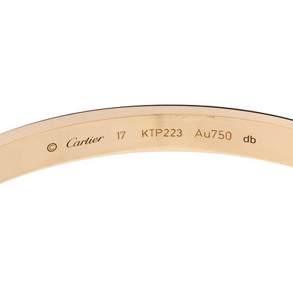 Cartier 18K Yellow Gold LOVE Bracelet 17 4 of 6