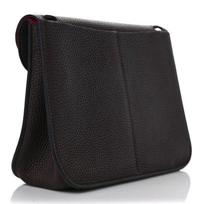Hermes Taurillon Clemence Verso Halzan 25 Rouge Sellier Framboise 2 of 8