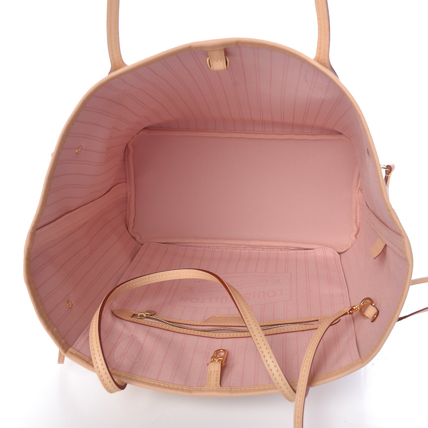 Damier Azur Neo Neverfull MM Rose Ballerine