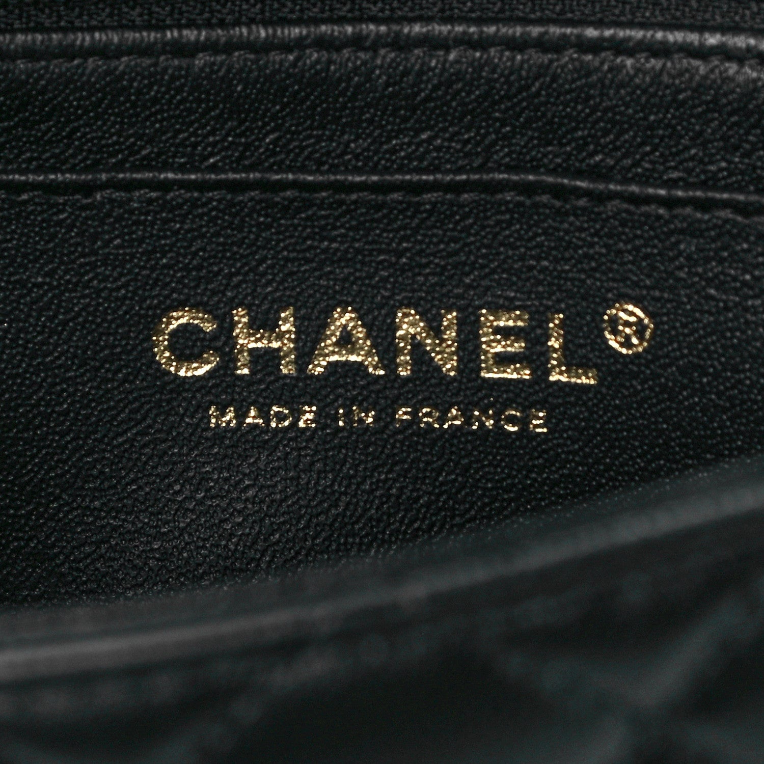 Chanel Lambskin Quilted Mini Top Handle Rectangular Flap Black 6 of 12