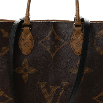 Louis Vuitton Reverse Monogram Giant Onthego GM 7 of 9