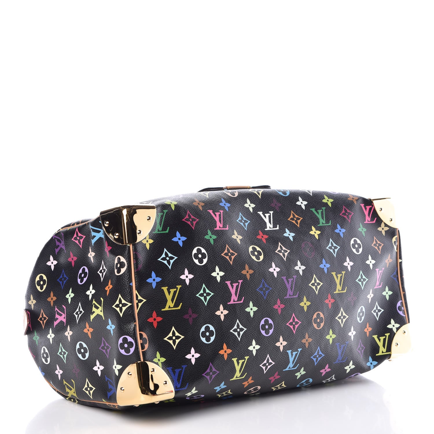 Louis Vuitton Monogram Multicolor Speedy 40 Black 4 of 7