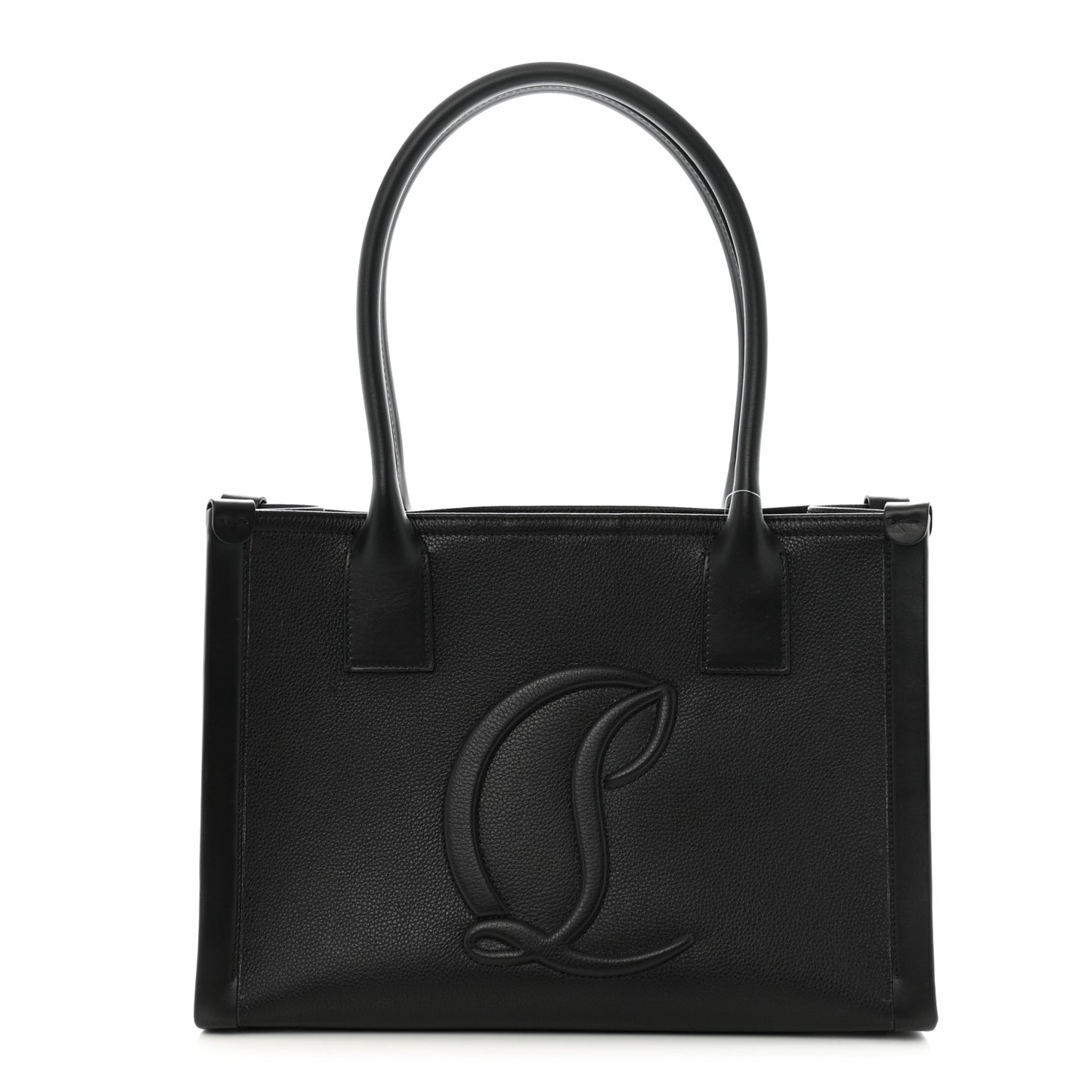 Calfskin Empire Small By My Side Tote Black