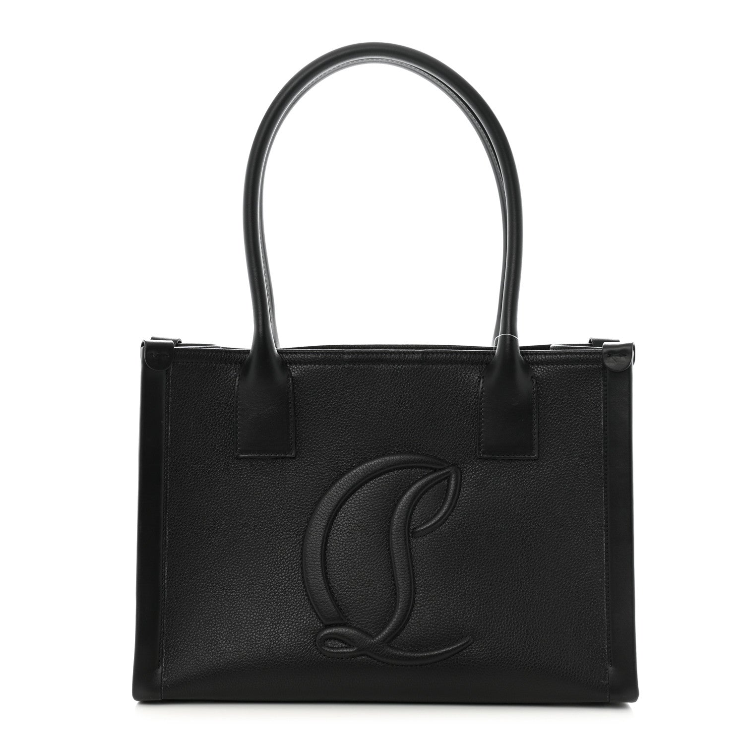 Christian Louboutin Calfskin Empire Small By My Side Tote Black 1 of 12