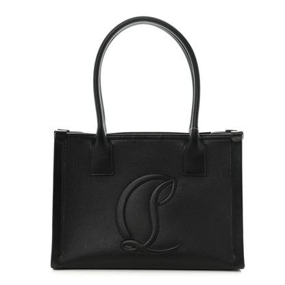 Christian Louboutin Calfskin Empire Small By My Side Tote Black 1 of 12