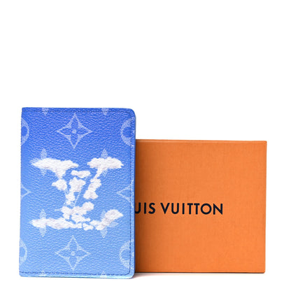 Louis Vuitton Monogram Clouds Pocket Organizer Blue 13 of 15