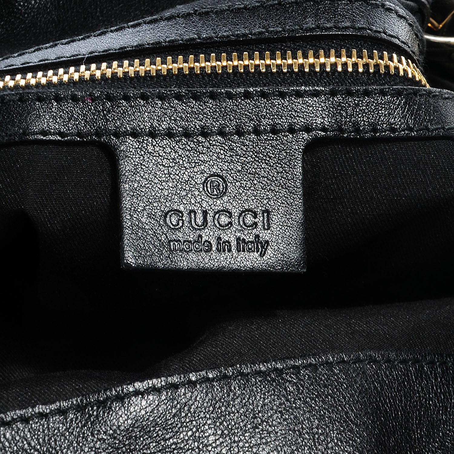 Gucci Calfskin Medium Indy Top Handle Hobo Black 6 of 7