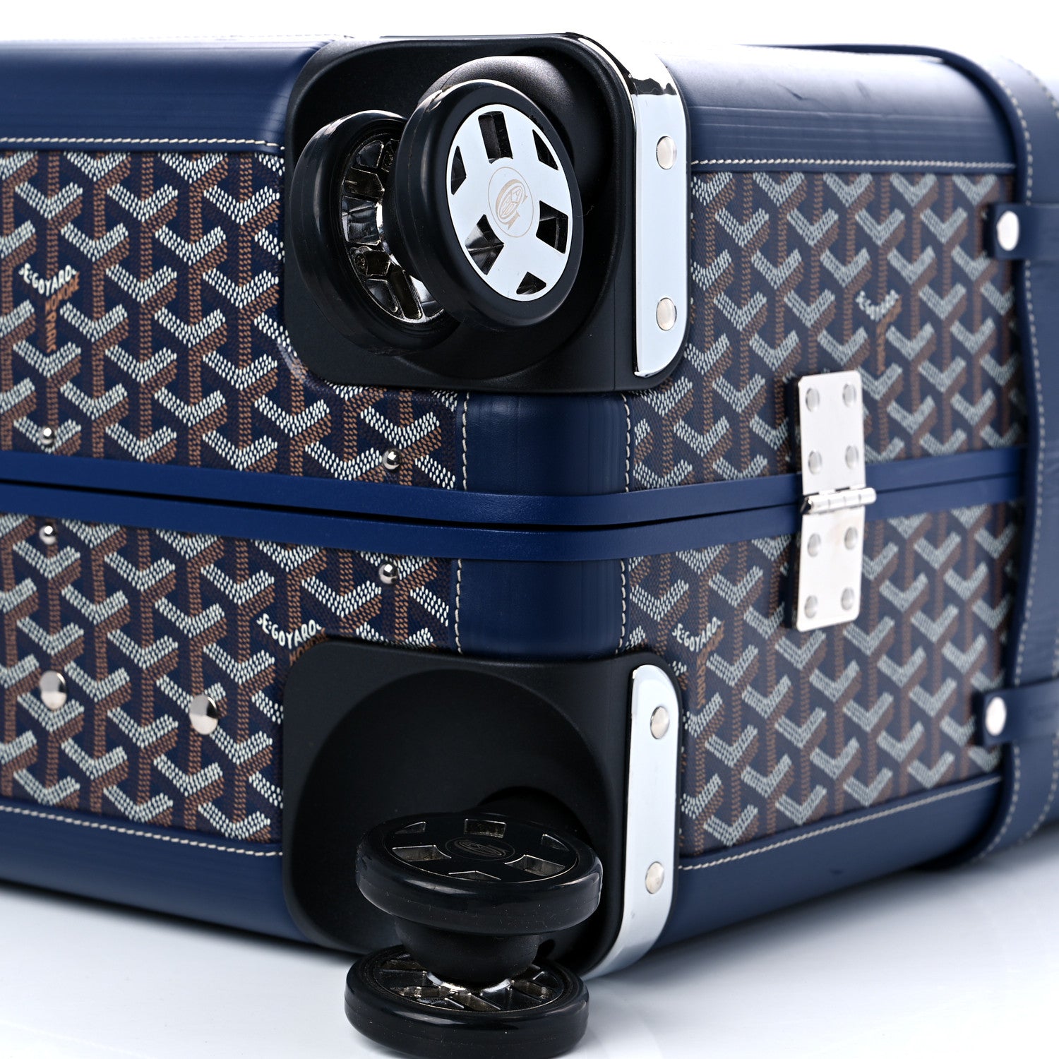 Goyard Goyardine Bourget PM Navy 6 of 10