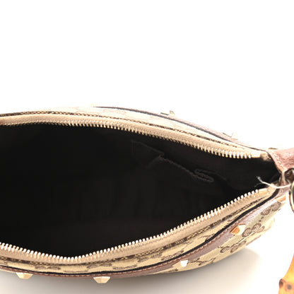 Gucci Monogram Bamboo Anita Top Handle Bag Brown 5 of 11