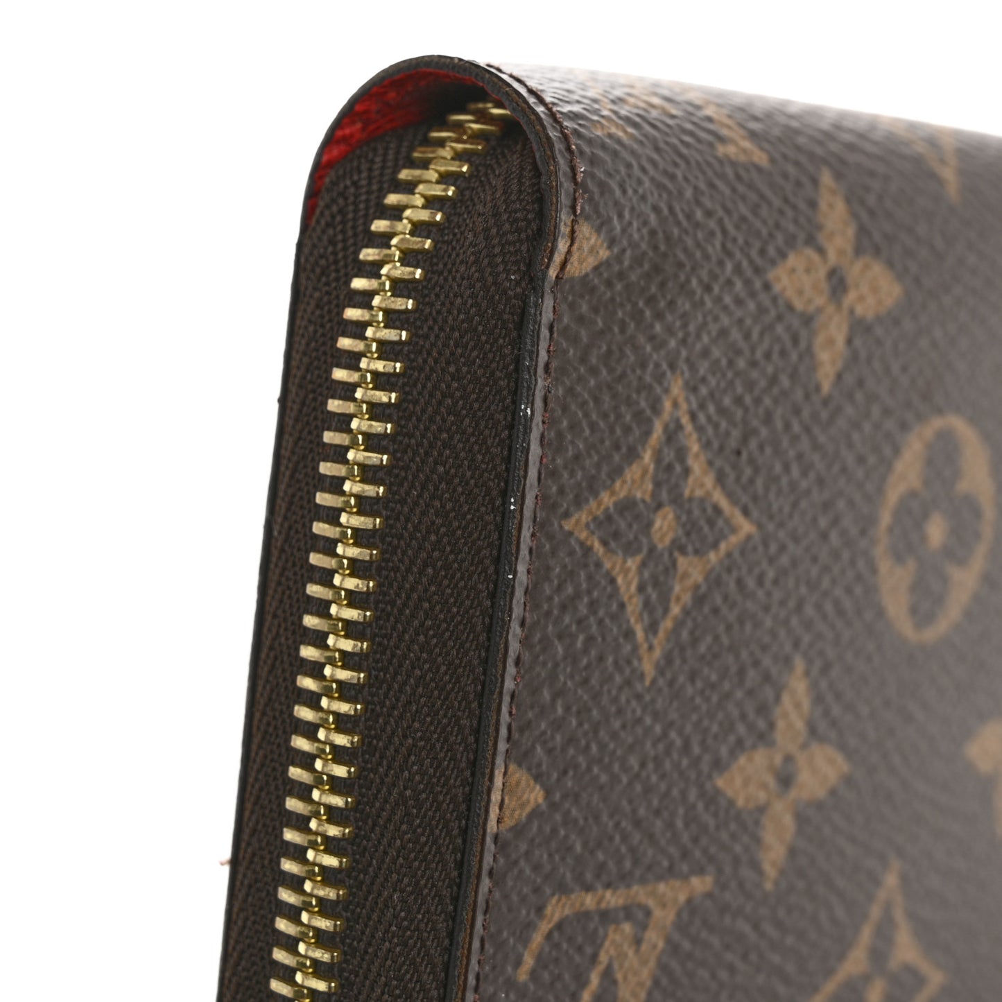 Monogram Zippy Wallet Coquelicot