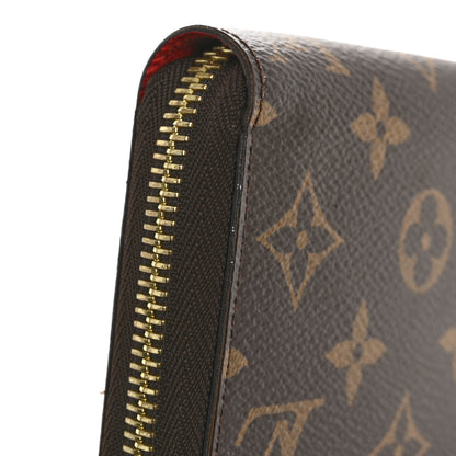 Louis Vuitton Monogram Zippy Wallet Coquelicot 10 of 12