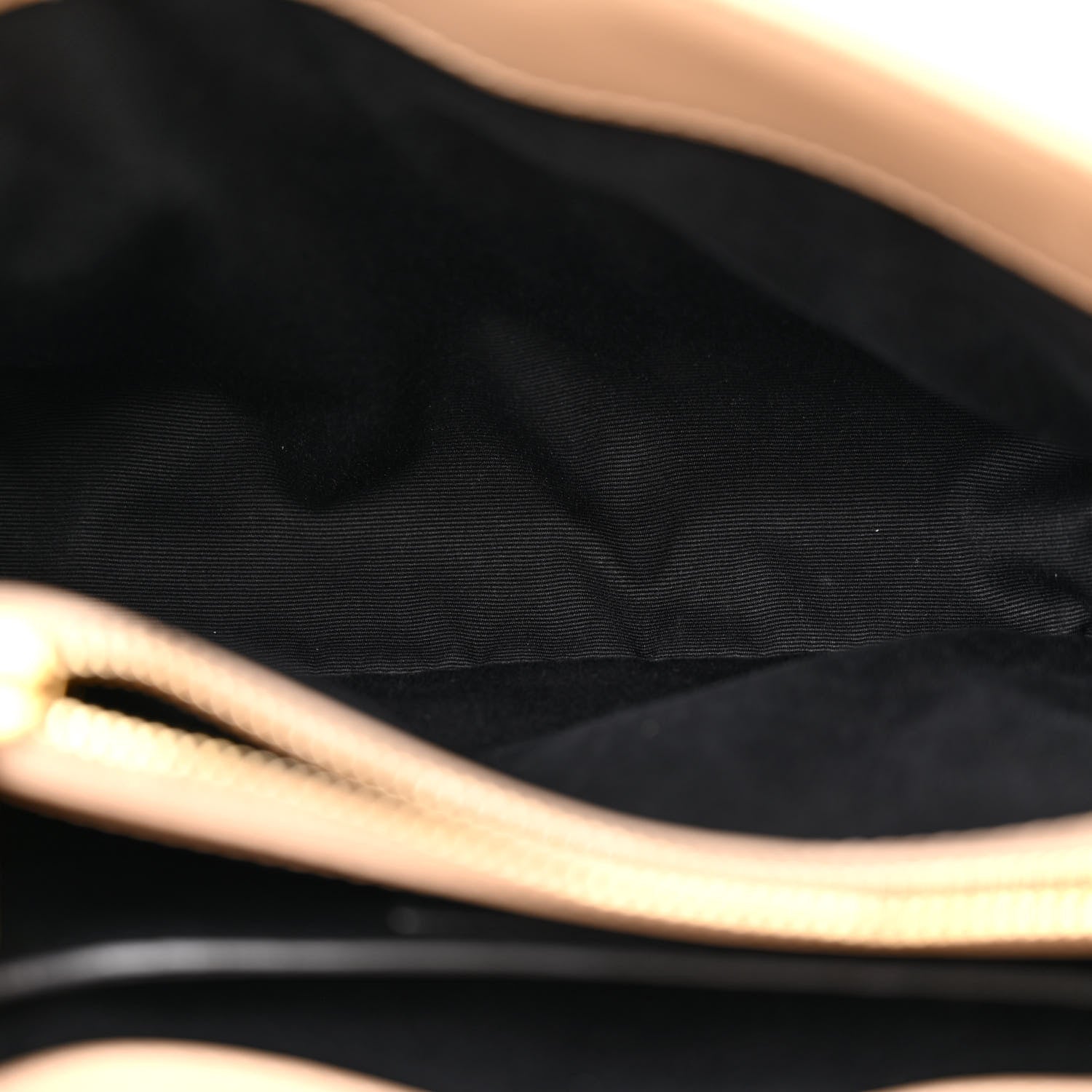 Saint Laurent Calfskin Y Quilted Monogram Small Loulou Chain Satchel Dark Beige 5 of 16
