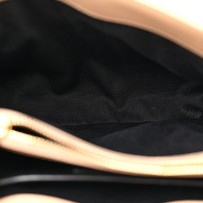 Saint Laurent Calfskin Y Quilted Monogram Small Loulou Chain Satchel Dark Beige 5 of 16