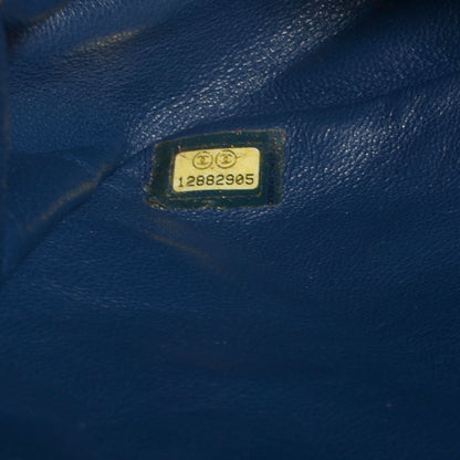 Chanel Lambskin Jumbo Single Flap Blue 7 of 8