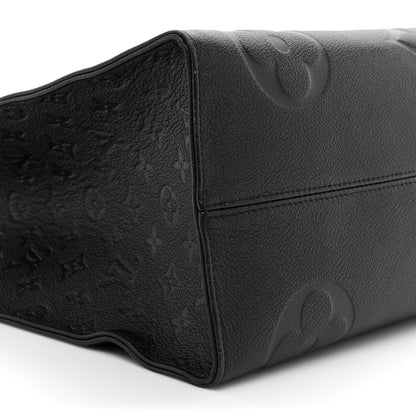 Louis Vuitton Empreinte Monogram Giant Onthego GM Black 8 of 13
