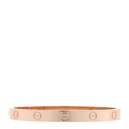 Cartier 18K Pink Gold LOVE Bracelet 17 2 of 9