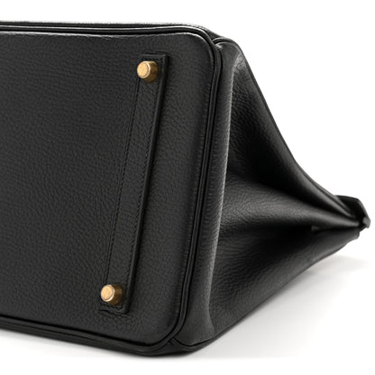 Hermes Ardennes Birkin 35 Black 27 of 40