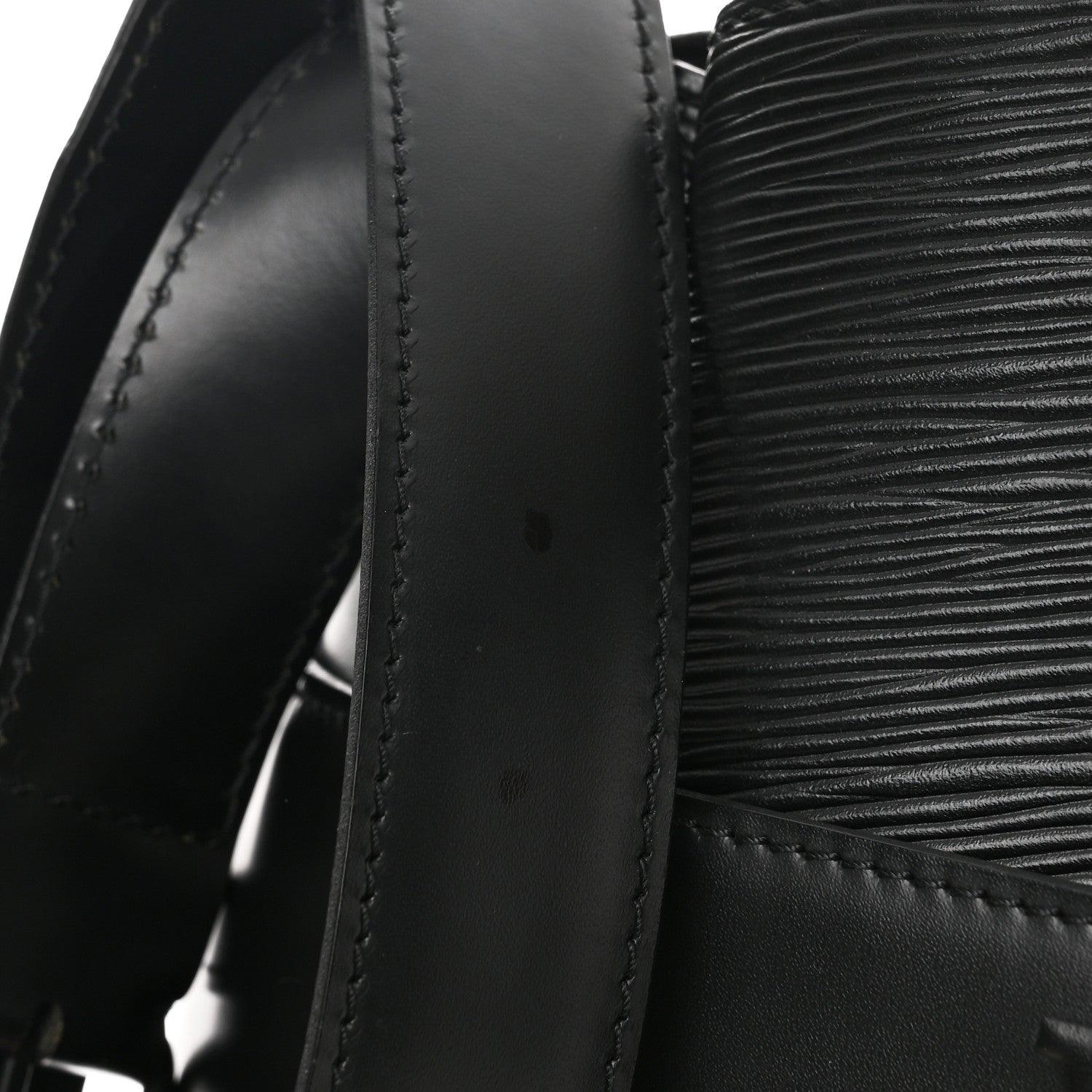 Louis Vuitton Epi Sac D'Epaule GM Black 11 of 16