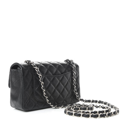 Chanel Caviar Quilted Mini Rectangular Flap Black 3 of 10