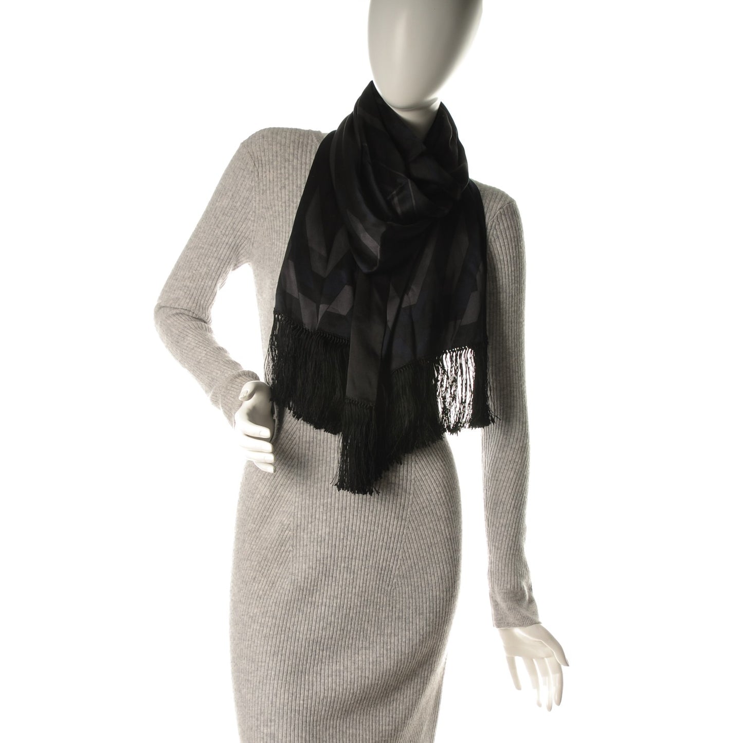 Silk Printed LV Must Stole