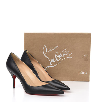 Christian Louboutin Nappa Clare 80 Pumps 37.5 Black 9 of 9