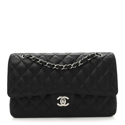 Chanel Caviar Quilted Medium Double Flap Black 1 of 10