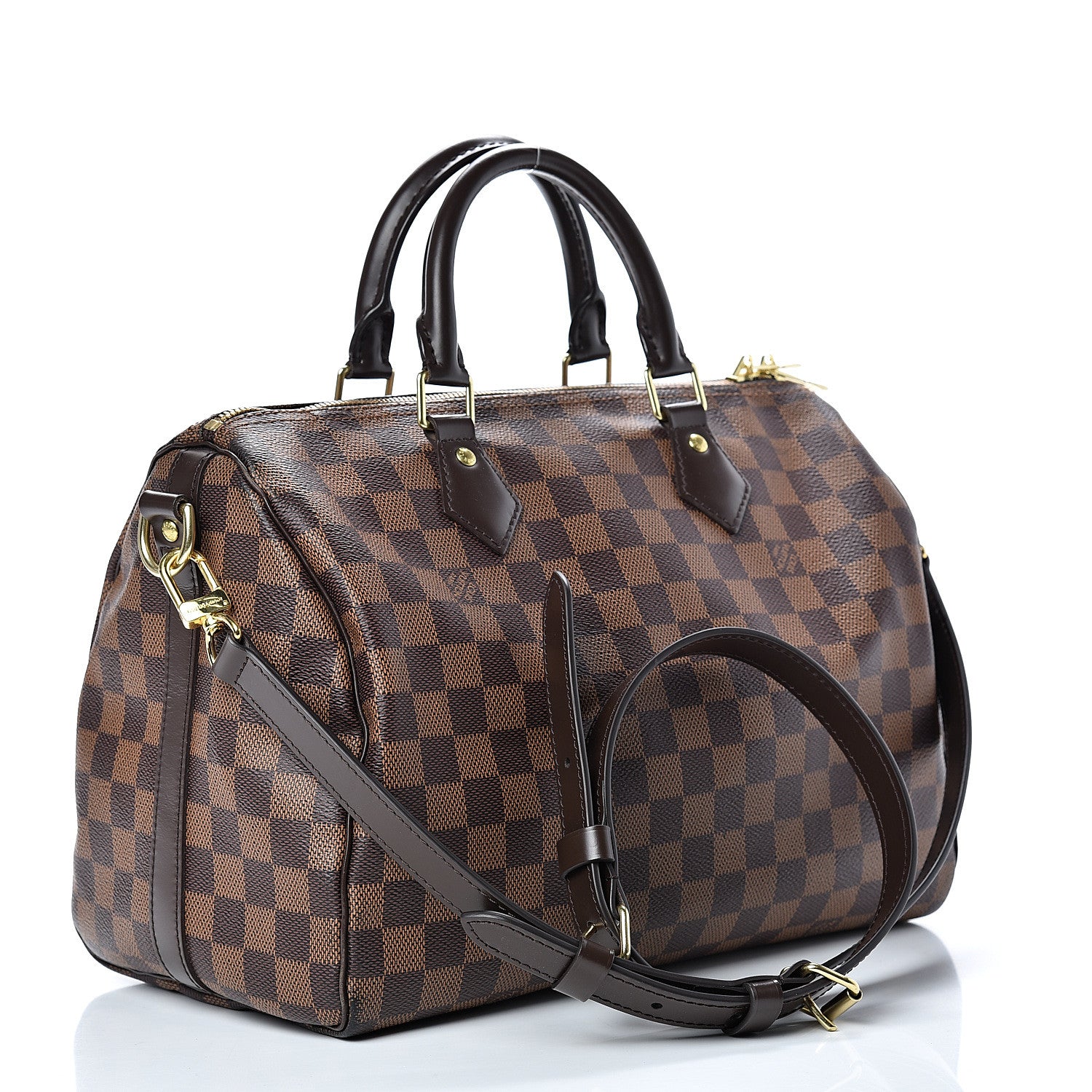 Louis Vuitton Damier Ebene Speedy Bandouliere 30 2 of 17