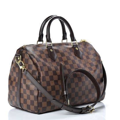 Louis Vuitton Damier Ebene Speedy Bandouliere 30 2 of 17
