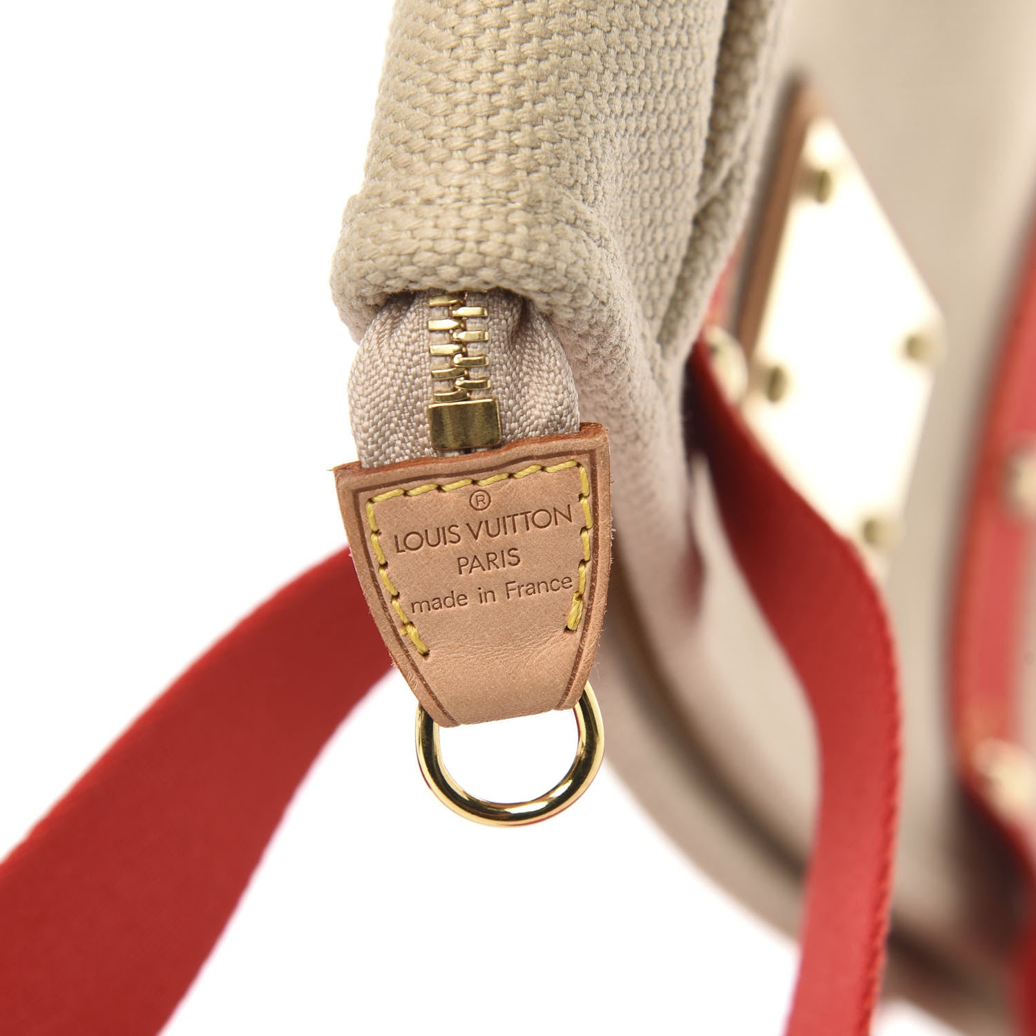 Louis Vuitton Toile Antigua Cabas MM Beige 6 of 9