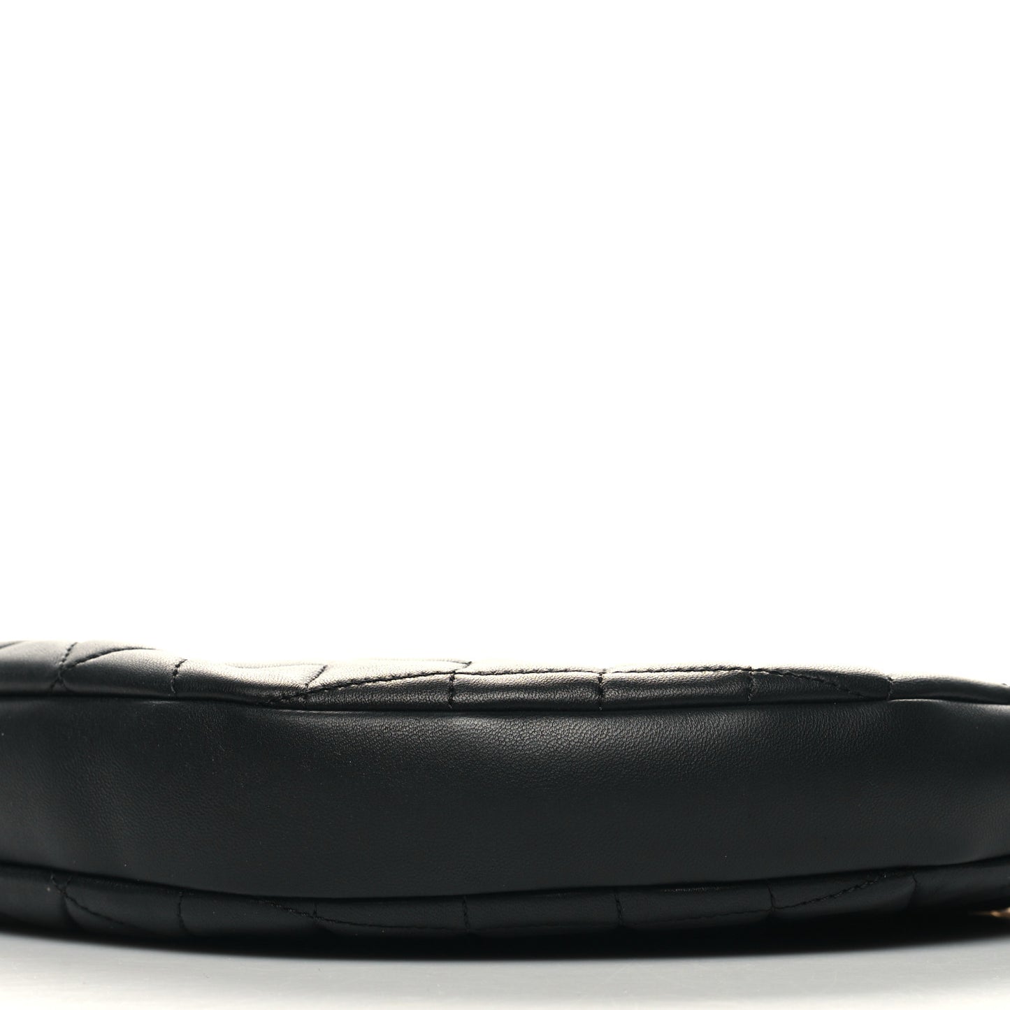 Lambskin Quilted All About Chains Hobo Black