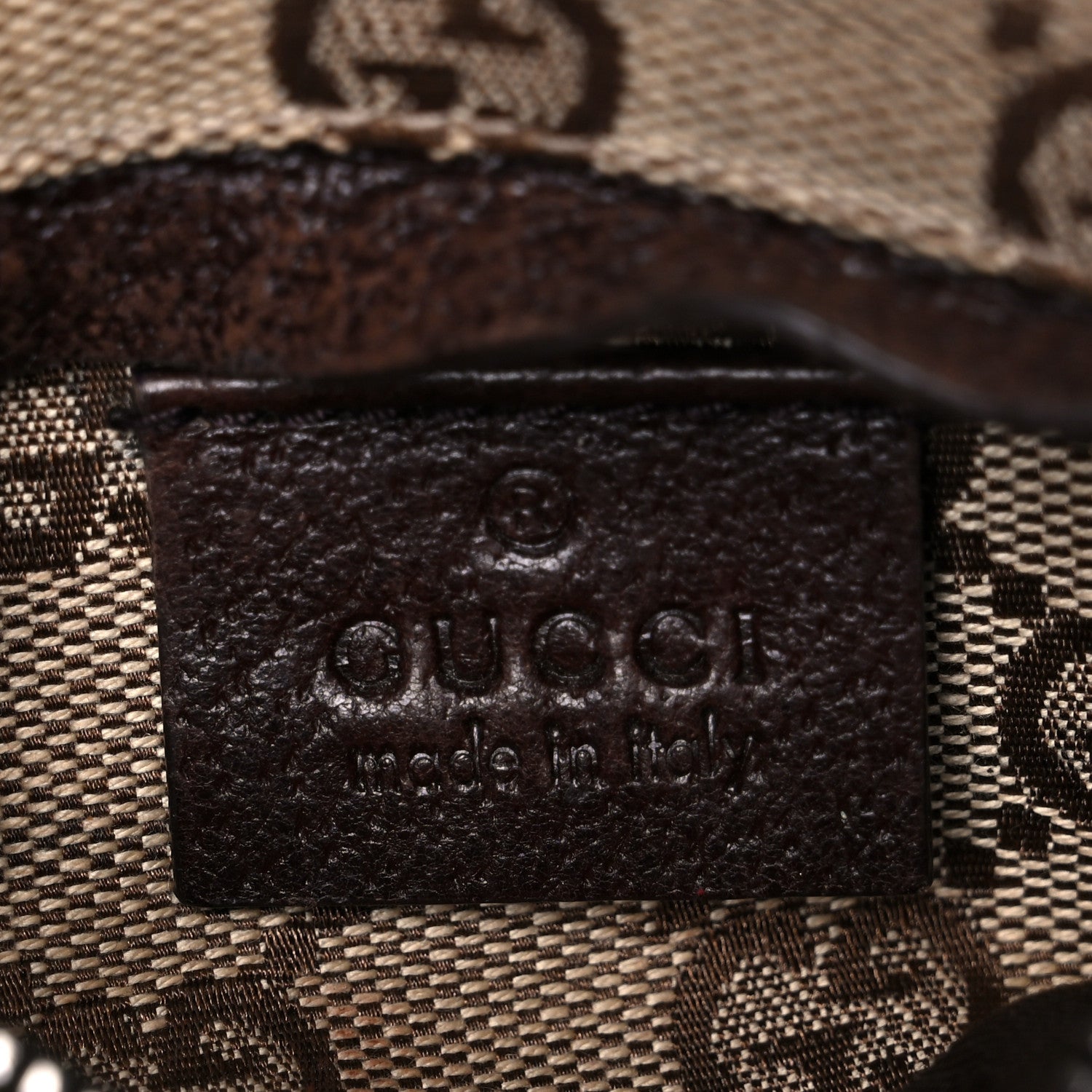 Gucci GG Monogram Web Double Pocket Belt Bag Dark Brown 8 of 29
