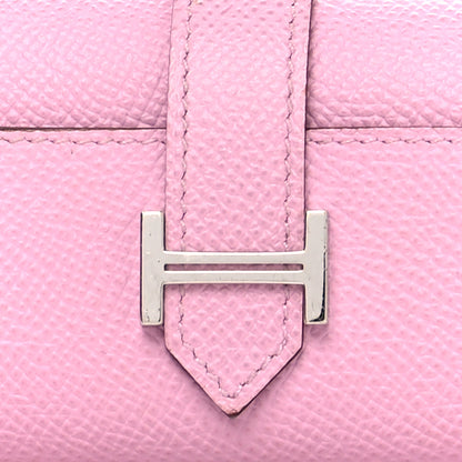 Hermes Epsom Bearn Multicles 4 Key Holder Mauve Sylvestre 7 of 7