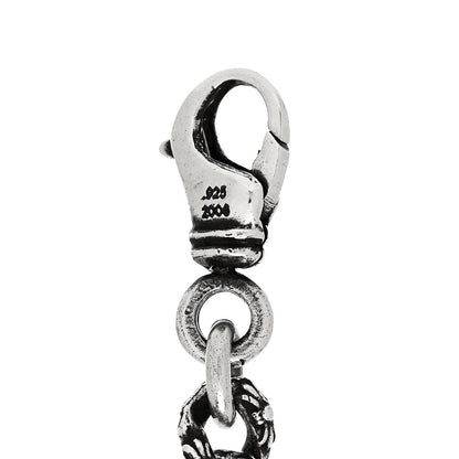Chrome Hearts Sterling Silver Mini Extra Fancy Link Bracelet 4 of 4