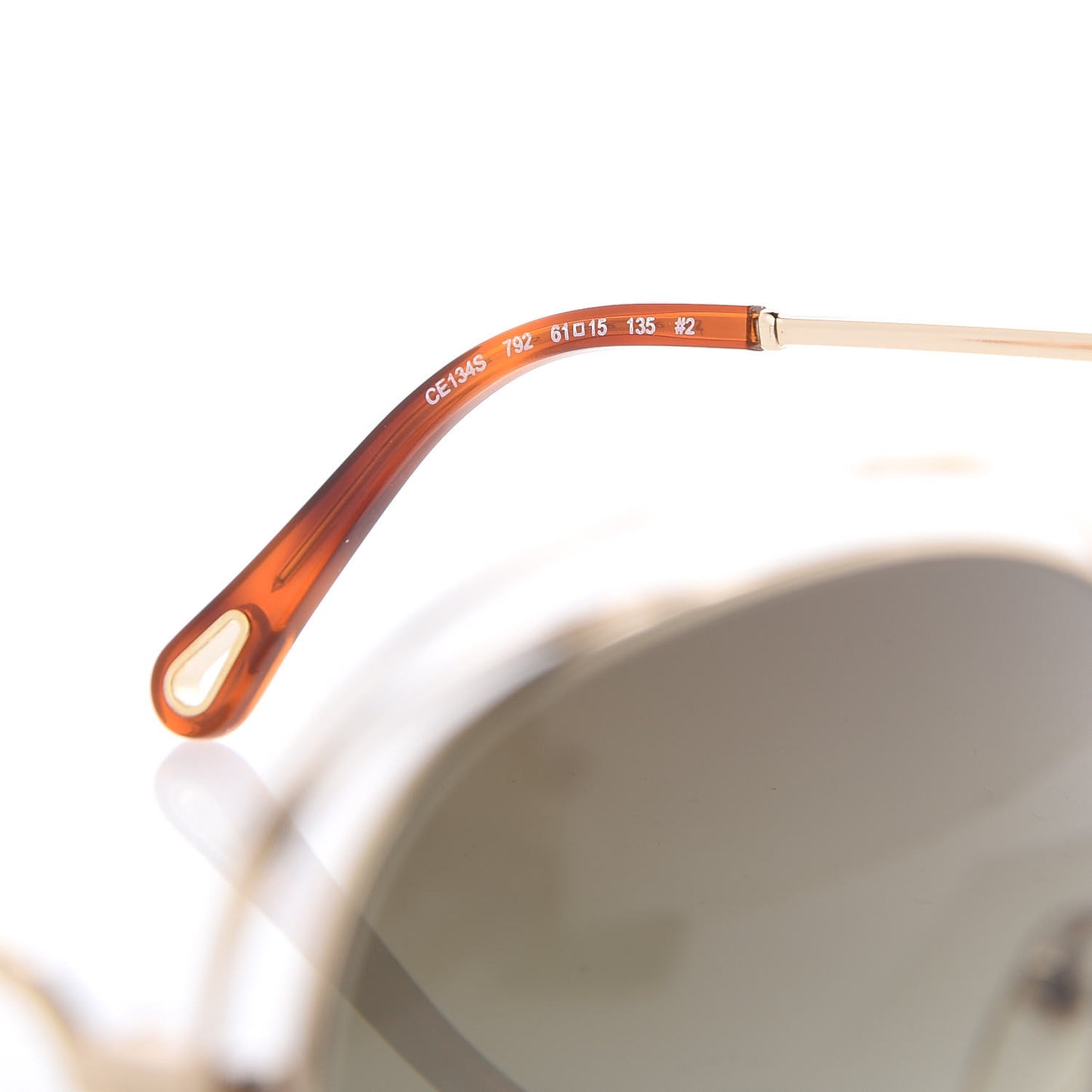 Carlina Round Sunglasses CE134S Gold