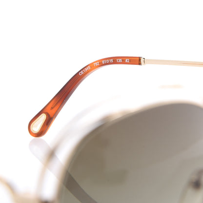 Chloe Carlina Round Sunglasses CE134S Gold 6 of 7