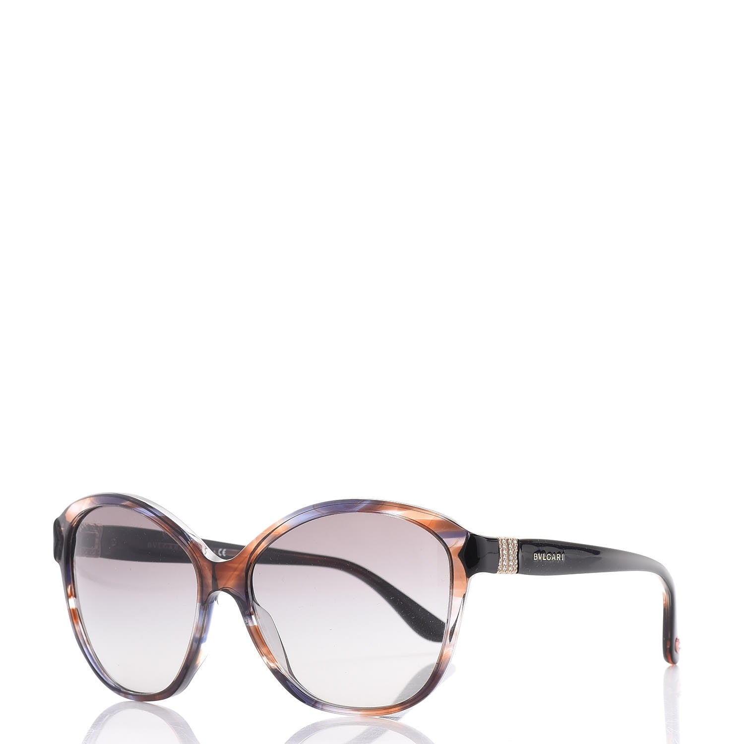 Bulgari Oversized Sunglasses 5202/11 Brown 1 of 9
