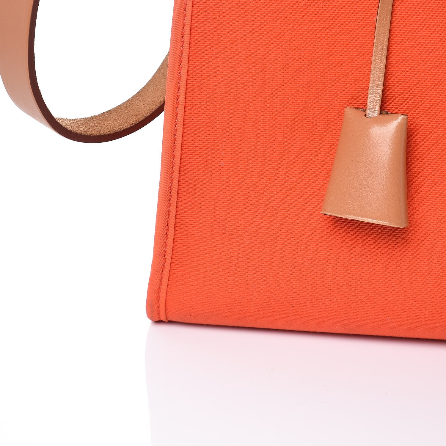 Hermes Vache Hunter Toile Herbag Zip 31 PM Orange 27 of 30
