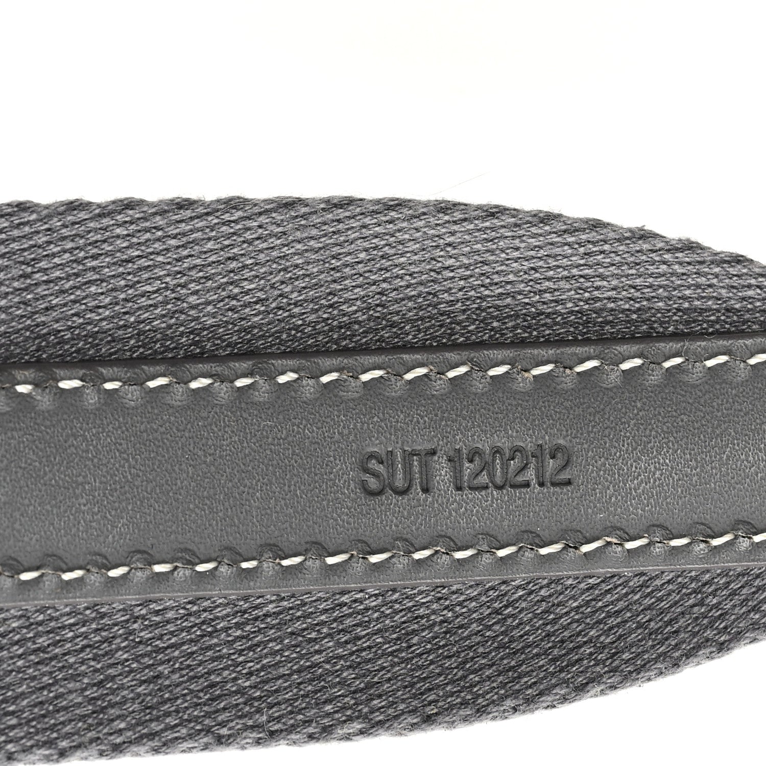Goyard Canvas Calfskin Adjustable Shoulder Strap Grey 4 of 4