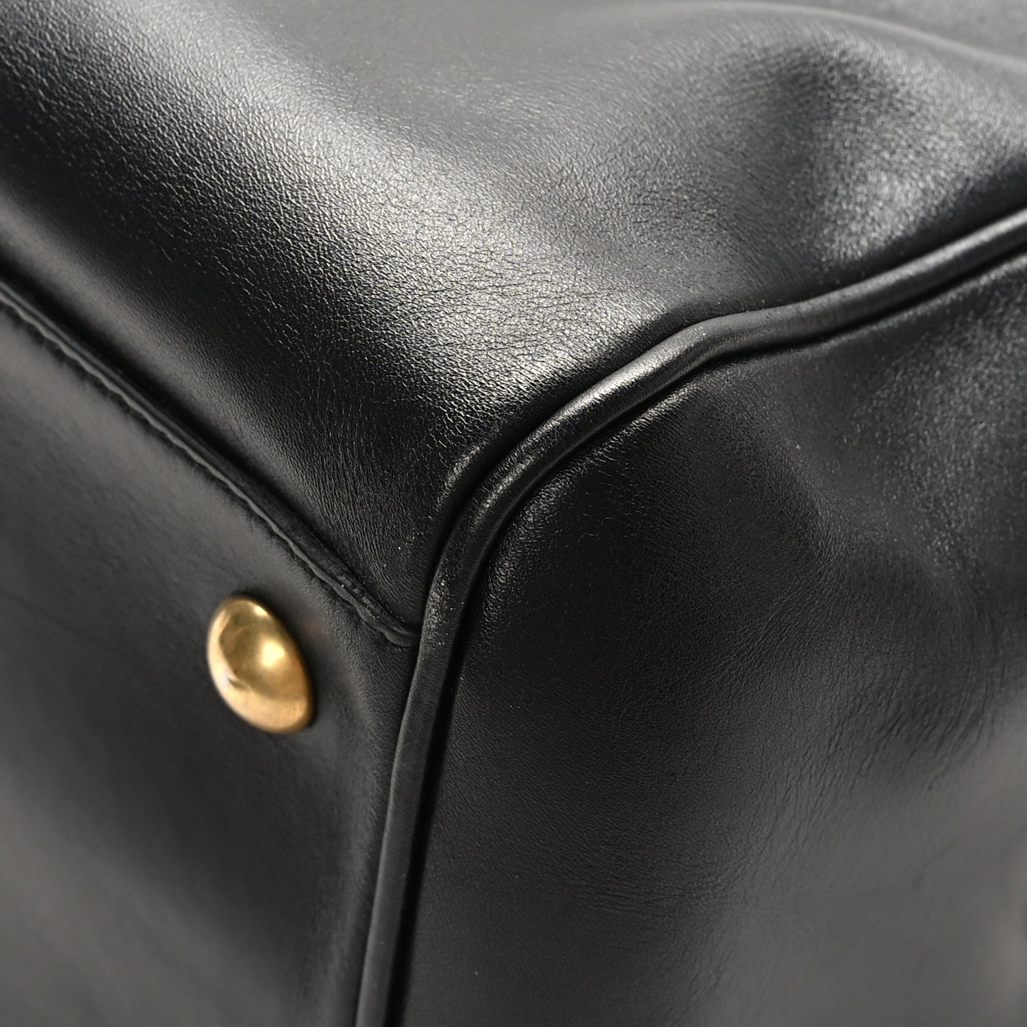 Saint Laurent Calfskin Classic Duffle 6 Black 11 of 12