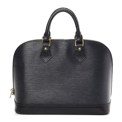 Louis Vuitton Epi Alma PM Black 1 of 15