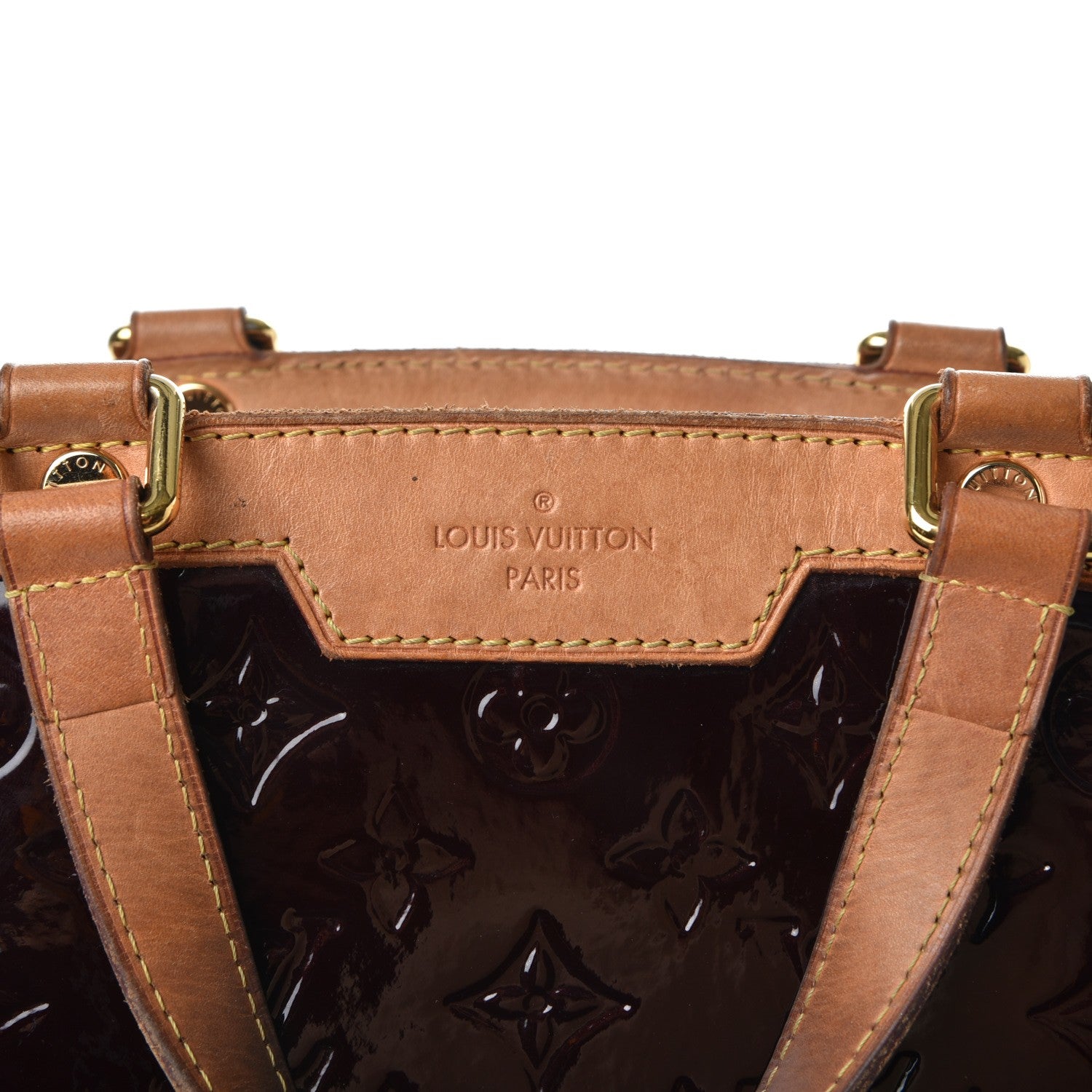 Louis Vuitton Vernis Brea GM Amarante 20 of 22